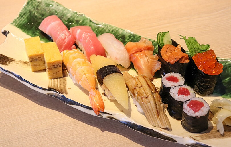 『たちばな寿司』寿司コースの写真
