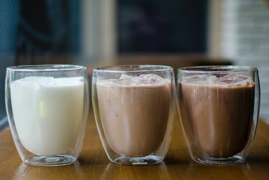 「チョコレートミルク」の写真