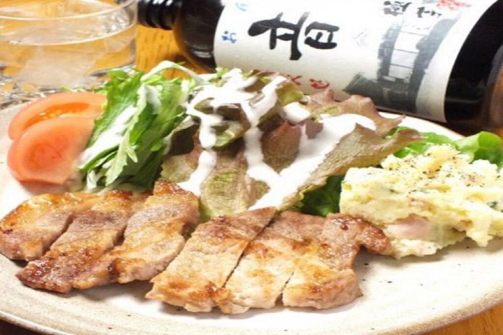 「京のもち豚ステーキ」の写真